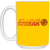 St. Louis Streak WBL Mug Ceramic 15 oz. Women's Professional Basketball League color Athletic Gold St. Louis Streak WBL Mug Ceramic 15 oz. Women's Professional Basketball League color Athletic Gold