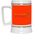 St. Louis Streak WBL Beer Stein Mug Ceramic 22 Oz. Women's Professional Basketball League Team color Orange St. Louis Streak WBL Beer Stein Mug Ceramic 22 Oz. Women's Professional Basketball League Team color Orange