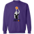 Washington Metros Sweatshirt WBL Sweatshirt Crewneck Pullover Womens Professional Basketball Team color Purple Washington Metros Sweatshirt WBL Sweatshirt Crewneck Pullover Womens Professional Basketball Team color Purple