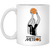 Washington Metros Drink Mug Ceramic 11 oz. Women's Pro Basketball League Team color White Washington Metros Drink Mug Ceramic 11 oz. Women's Pro Basketball League Team color White