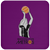 Washington Metros WBL Drink Coaster Table Pad Women's Pro Basketball League Team color Purple Washington Metros WBL Drink Coaster Table Pad Women's Pro Basketball League Team color Purple