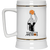 Washington Metros WBL Beer Stein Mug Ceramic 22 Oz. Women's Professional Basketball League Team color White Washington Metros WBL Beer Stein Mug Ceramic 22 Oz. Women's Professional Basketball League Team color White