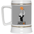 Washington Metros WBL Beer Stein Mug Ceramic 22 Oz. Women's Professional Basketball League Team color Gray Washington Metros WBL Beer Stein Mug Ceramic 22 Oz. Women's Professional Basketball League Team color Gray
