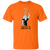 Washington Metros T-shirt Cotton WBL Womens Pro Basketball Team Tee color Safety Orange Washington Metros T-shirt Cotton WBL Womens Pro Basketball Team Tee color Safety Orange