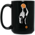 Washington Metros WBL Mug Black Ceramic 15 oz. Women's Pro Basketball League Team Washington Metros WBL Mug Black Ceramic 15 oz. Women's Pro Basketball League Team
