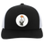 Washington Metros WBL Womens Pro Basketball League Team Trucker Cap color Black/White Washington Metros WBL Womens Pro Basketball League Team Trucker Cap color Black/White