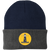 Boston Beacons NASL Knit Beanie Cap North American Soccer League color Navy/Grey Boston Beacons NASL Knit Beanie Cap North American Soccer League color Navy/Grey