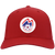 Boston Minutemen Twill Cap NASL Soccer Team color Red Boston Minutemen Twill Cap NASL Soccer Team color Red