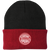 Chicago Spurs NASL Knit Beanie Cap North American Soccer League color Black/Red Chicago Spurs NASL Knit Beanie Cap North American Soccer League color Black/Red