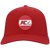Kansas City Spurs Twill Cap NASL Soccer Team color Red Kansas City Spurs Twill Cap NASL Soccer Team color Red