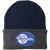 Las Vegas Quicksilvers NASL Beanie Cap Knit North American Soccer League Team color Navy/Gray Las Vegas Quicksilvers NASL Beanie Cap Knit North American Soccer League Team color Navy/Gray