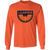 Los Angeles Aztecs NASL Long Sleeve Shirt North American Soccer League Team color Orange