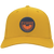 Los Angeles Aztecs Twill Cap NASL Soccer Team color Gold
