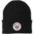 Los Angeles Wolves NASL Beanie Cap Knit North American Soccer League Team color Black