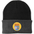 Memphis Rogues NASL Beanie Cap Knit North American Soccer League Team color Black/Gray Memphis Rogues NASL Beanie Cap Knit North American Soccer League Team color Black/Gray