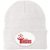 Miami Toros NASL Beanie Cap Knit North American Soccer League Team color White Miami Toros NASL Beanie Cap Knit North American Soccer League Team color White