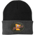 Minnesota Strikers NASL Beanie Cap Knit North American Soccer League Team color Black/Gray Minnesota Strikers NASL Beanie Cap Knit North American Soccer League Team color Black/Gray