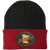 Minnesota Strikers NASL Beanie Cap Knit North American Soccer League Team color Black/Red Minnesota Strikers NASL Beanie Cap Knit North American Soccer League Team color Black/Red