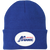 Montreal Manic NASL Beanie Knit Cap North American Soccer League Team color Royal Blue Montreal Manic NASL Beanie Knit Cap North American Soccer League Team color Royal Blue
