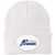 Montreal Manic NASL Beanie Knit Cap North American Soccer League Team color White Montreal Manic NASL Beanie Knit Cap North American Soccer League Team color White
