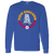 New England Tea Men NASL Long Sleeve Shirt Classic North American Soccer League Team color Royal Blue New England Tea Men NASL Long Sleeve Shirt Classic North American Soccer League Team color Royal Blue