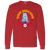 New England Tea Men NASL Long Sleeve Shirt Classic North American Soccer League Team color Red New England Tea Men NASL Long Sleeve Shirt Classic North American Soccer League Team color Red