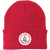 New England Tea Men NASL Beanie Cap Knit North American Soccer League Team color Red New England Tea Men NASL Beanie Cap Knit North American Soccer League Team color Red
