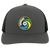 New York Cosmos Trucker Snapback Cap NASL Soccer Team color Grey/Black New York Cosmos Trucker Snapback Cap NASL Soccer Team color Grey/Black