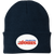 Philadelphia Atoms NASL Beanie Cap Knit North American Soccer League Team color Navy