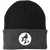 Pittsburgh Phantoms NASL Beanie Knit Cap North American Soccer League Team color Black/Gray Pittsburgh Phantoms NASL Beanie Knit Cap North American Soccer League Team color Black/Gray