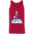 San Antonio Thunder NASL Tank Top Classic North American Soccer League Team color Red San Antonio Thunder NASL Tank Top Classic North American Soccer League Team color Red