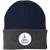 San Antonio Thunder NASL Beanie Cap Knit North American Soccer League Team color Navy/Gray San Antonio Thunder NASL Beanie Cap Knit North American Soccer League Team color Navy/Gray