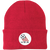 Team USA Soccer Knit Beanie Cap color Red Team USA Soccer Knit Beanie Cap color Red