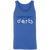 Washington Darts NASL Tank Top | North American Soccer League Team color Royal Blue Triblend