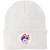 Boston Minutemen NASL Beanie Cap Knit North American Soccer League Team color White Boston Minutemen NASL Beanie Cap Knit North American Soccer League Team color White