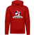 Memphis Pros ABA Hoodie Pullover American Basketball Association color Red