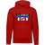 New Jersey Americans ABA Basketball Hoodie Pullover color Red New Jersey Americans ABA Basketball Hoodie Pullover color Red
