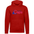 Washington Caps ABA Hoodie Pullover American Basketball Association color Red Washington Caps ABA Hoodie Pullover American Basketball Association color Red