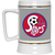 St. Louis Stars NASL Soccer Team Ceramic Beer Stein Mug 22 Oz. Capacity color Gray