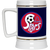 St. Louis Stars NASL Soccer Team Ceramic Beer Stein Mug 22 Oz. Capacity color Navy