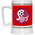St. Louis Stars NASL Soccer Team Ceramic Beer Stein Mug 22 Oz. Capacity color Red