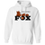 Philadelphia Fox WBL Hoodie Pullover Womens Pro Basketball Team color White Philadelphia Fox WBL Hoodie Pullover Womens Pro Basketball Team color White