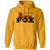 Philadelphia Fox WBL Hoodie Pullover Womens Pro Basketball Team color Gold Philadelphia Fox WBL Hoodie Pullover Womens Pro Basketball Team color Gold