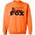Philadelphia Fox WBL Sweatshirt Crewneck Pullover Womens Professional Basketball Team color Safety Orange Philadelphia Fox WBL Sweatshirt Crewneck Pullover Womens Professional Basketball Team color Safety Orange