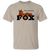 Philadelphia Fox T-shirt Cotton WBL Womens Pro Basketball Team Tee color Sand Philadelphia Fox T-shirt Cotton WBL Womens Pro Basketball Team Tee color Sand