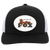 Philadelphia Fox WBL Trucker Snapback Cap Women's Professional Basketball League Team color Black/White Philadelphia Fox WBL Trucker Snapback Cap Women's Professional Basketball League Team color Black/White