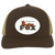 Philadelphia Fox WBL Trucker Snapback Cap Women's Professional Basketball League Team color Brown/Khaki Philadelphia Fox WBL Trucker Snapback Cap Women's Professional Basketball League Team color Brown/Khaki