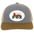Philadelphia Fox WBL Trucker Snapback Cap Women's Professional Basketball League Team color Heather Grey/Beige Philadelphia Fox WBL Trucker Snapback Cap Women's Professional Basketball League Team color Heather Grey/Beige
