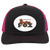 Philadelphia Fox WBL Trucker Snapback Cap Women's Professional Basketball League Team color Black/Pink Philadelphia Fox WBL Trucker Snapback Cap Women's Professional Basketball League Team color Black/Pink