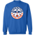 Edmonton Drillers NASL Sweatshirt Crewneck North American Soccer League Team color Royal Blue Edmonton Drillers NASL Sweatshirt Crewneck North American Soccer League Team color Royal Blue